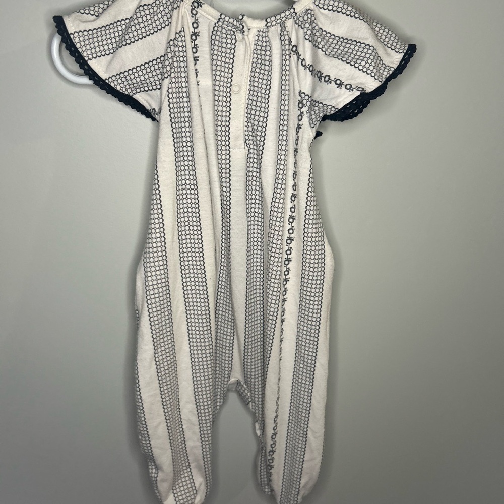 Jessica Simpson White and Black Kids Romper - Picture 4 of 9